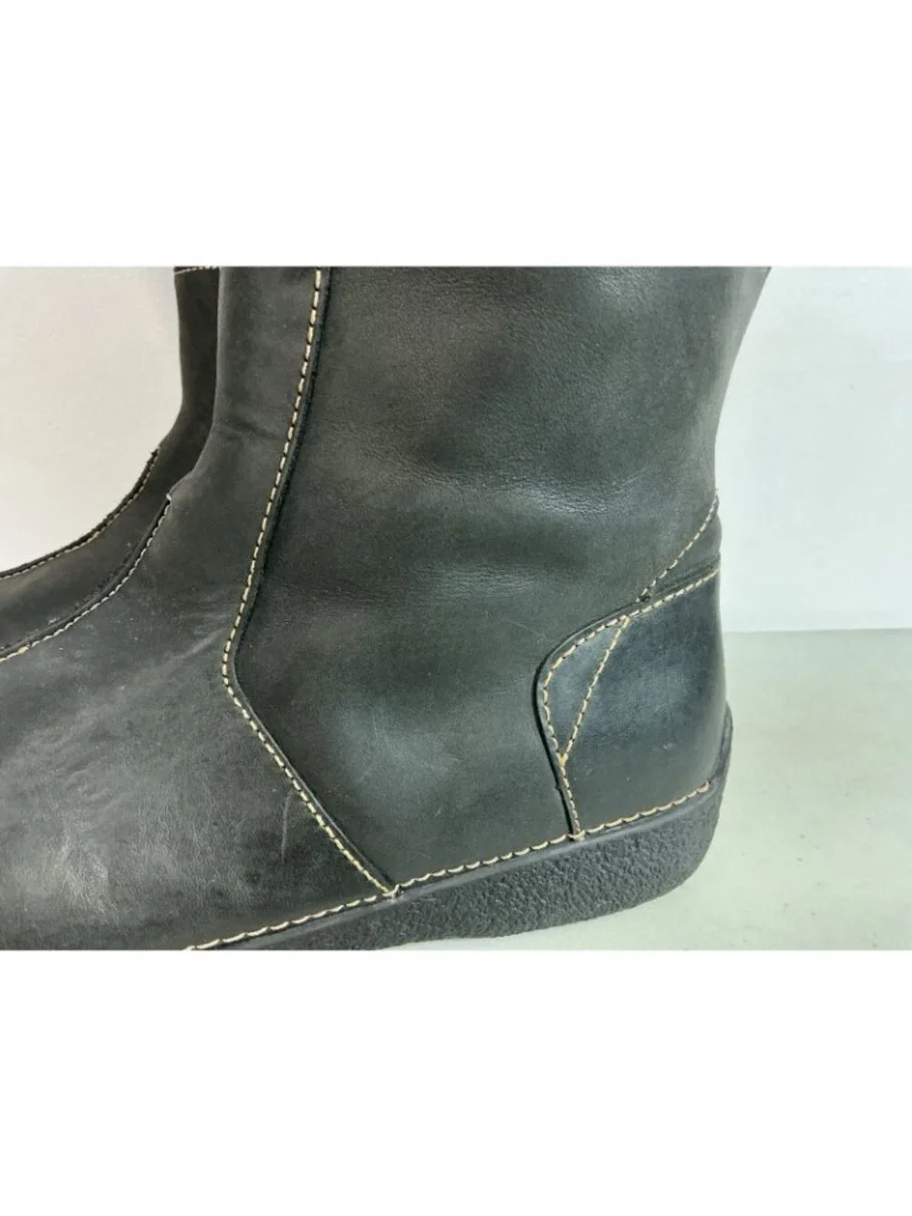 Duluth Trading Co Leather Tall Boots Equestrian Women's 11 New